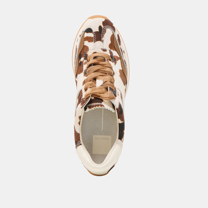 B.Ntcd Cocoa Taurus Calf Hair Sneakers - Dolce Vita