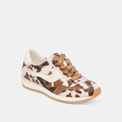 B.Ntcd Cocoa Taurus Calf Hair Sneakers - Dolce Vita