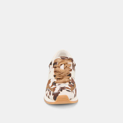 B.Ntcd Cocoa Taurus Calf Hair Sneakers - Dolce Vita
