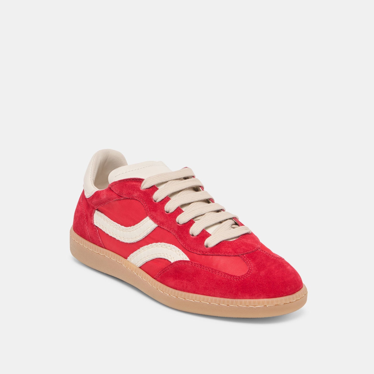 Rebel Crimson Nylon Sneakers - Dolce Vita