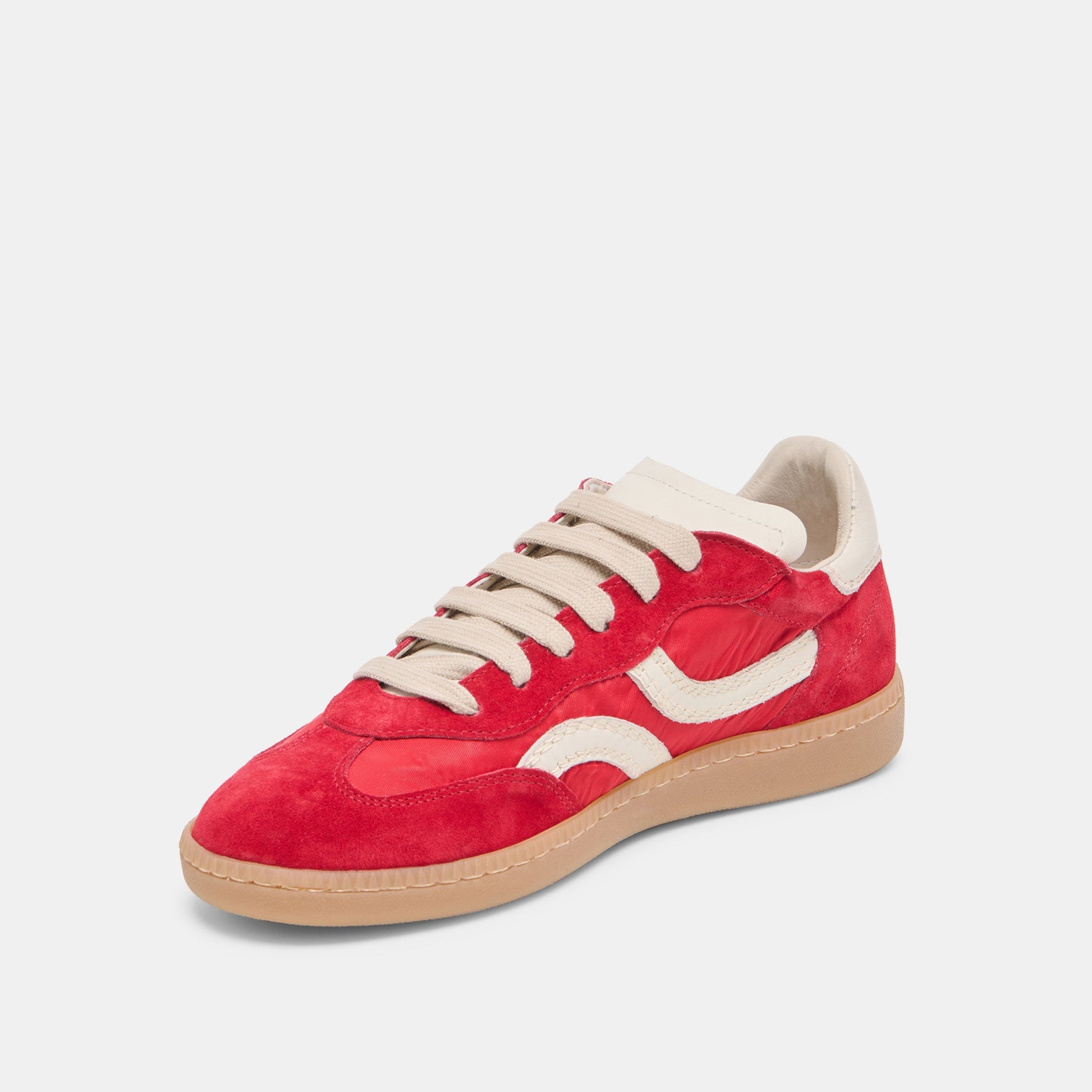 Rebel Crimson Nylon Sneakers - Dolce Vita