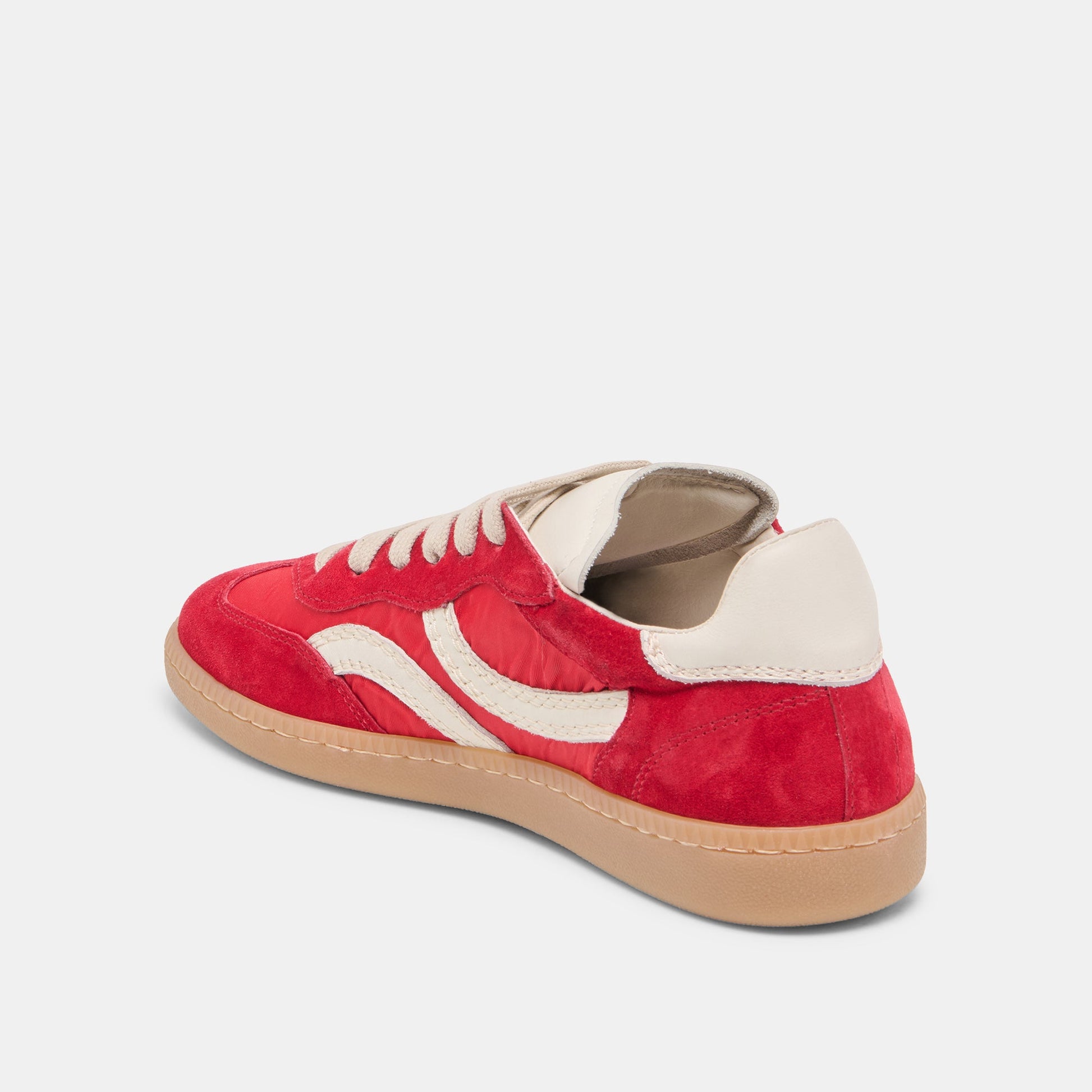 Rebel Crimson Nylon Sneakers - Dolce Vita