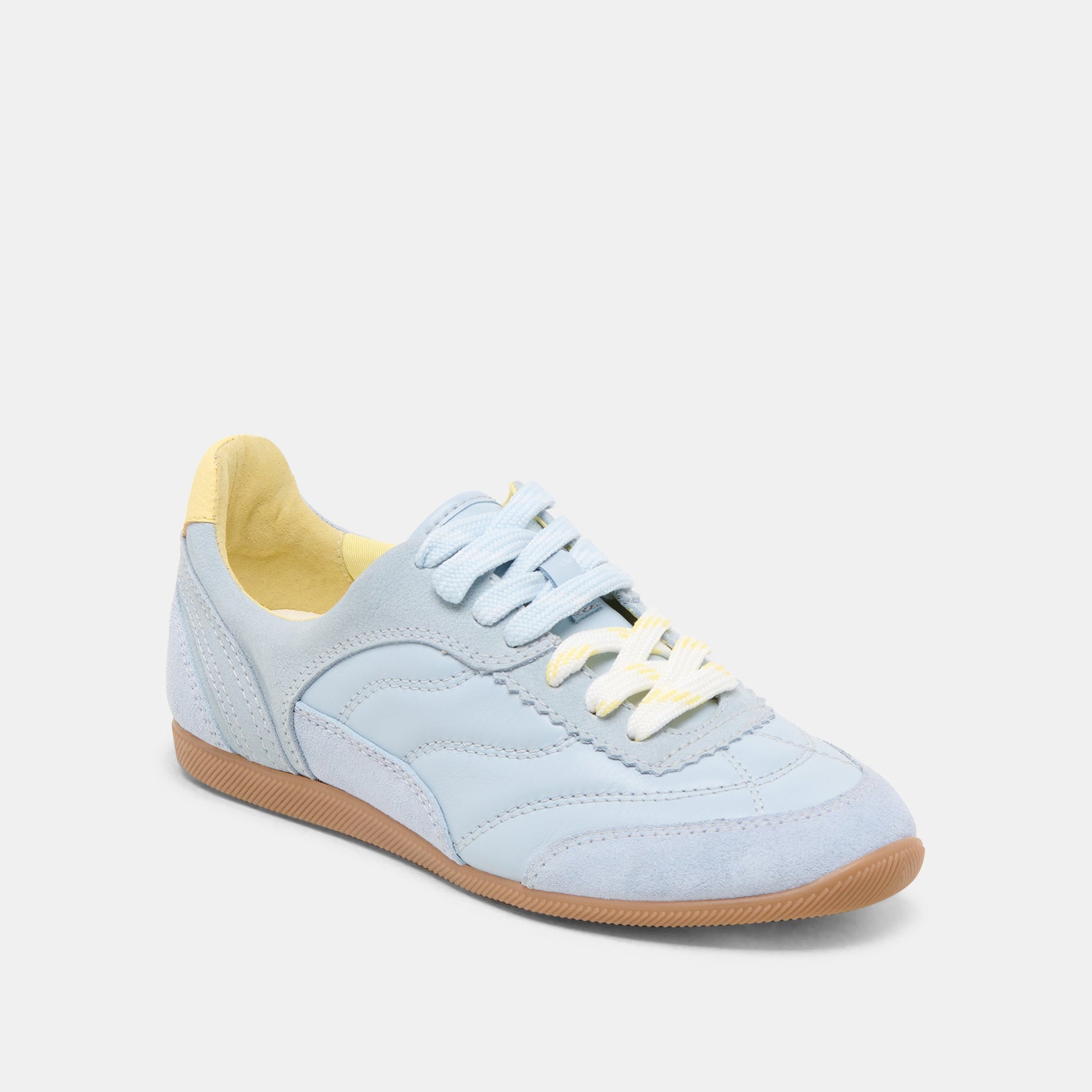 Laini Blue Multi Leather Sneakers - Dolce Vita