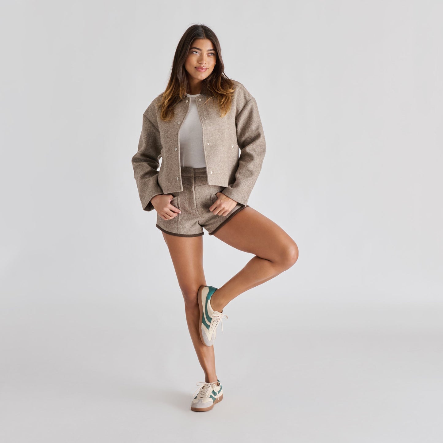 Merit White Green Leather Sneakers - Dolce Vita