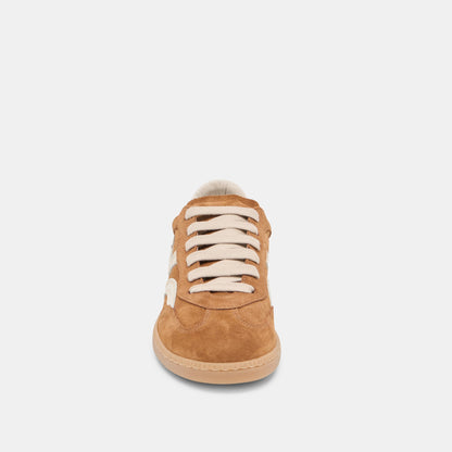 Rebel Pecan Suede Sneakers - Dolce Vita