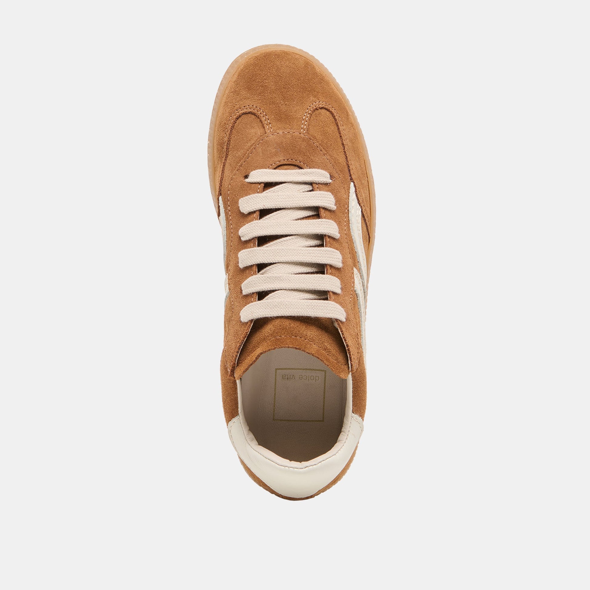 Rebel Pecan Suede Sneakers - Dolce Vita