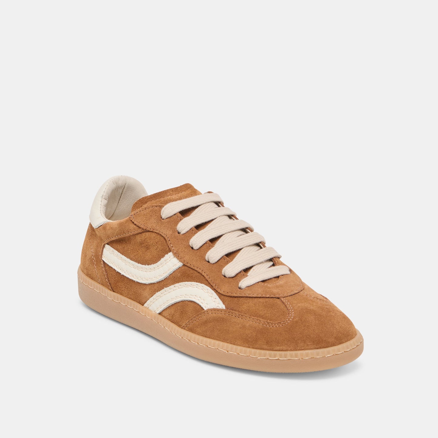 Rebel Pecan Suede Sneakers - Dolce Vita