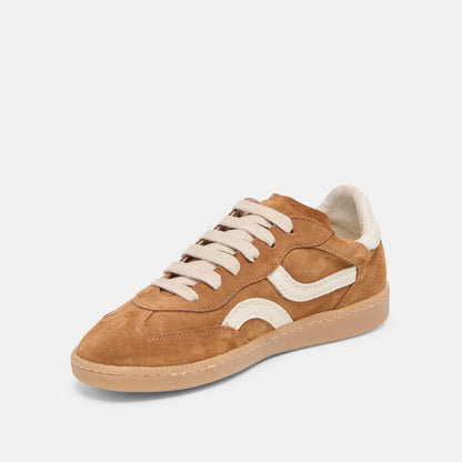 Rebel Pecan Suede Sneakers - Dolce Vita