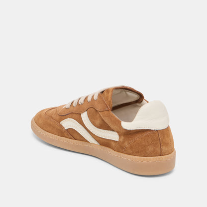 Rebel Pecan Suede Sneakers - Dolce Vita