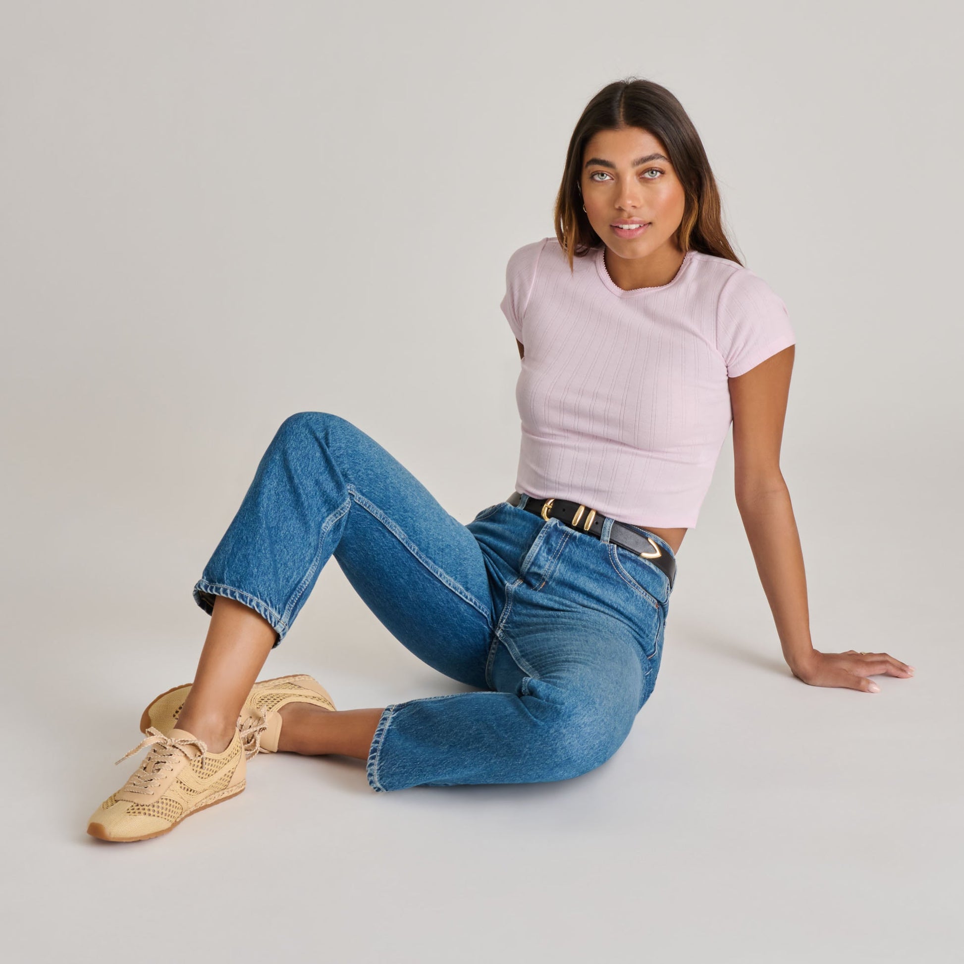 Dream Lt Natural Woven Raffia Sneakers - Dolce Vita