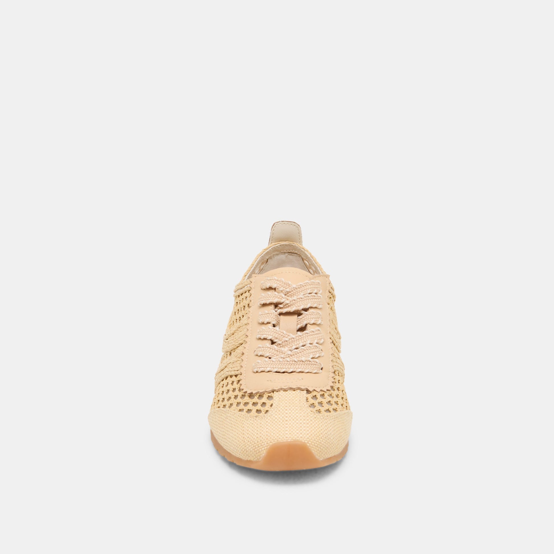 Dream Lt Natural Woven Raffia Sneakers - Dolce Vita