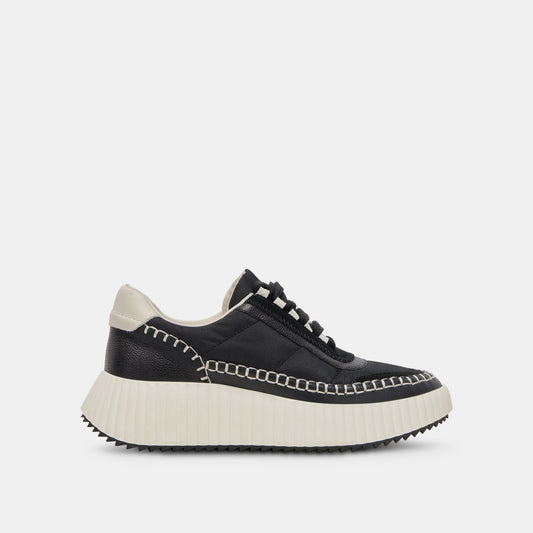 Dolen Black Nylon Sneakers - Dolce Vita