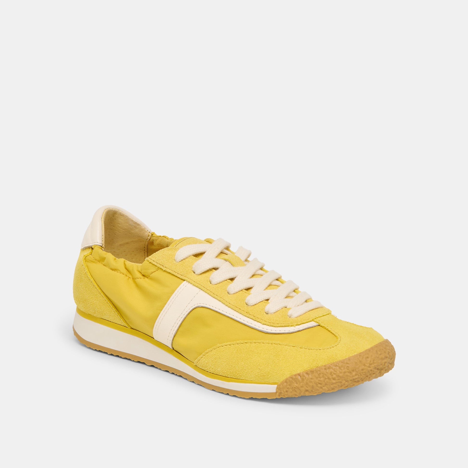 Sariya Yellow Nylon Sneakers - Dolce Vita
