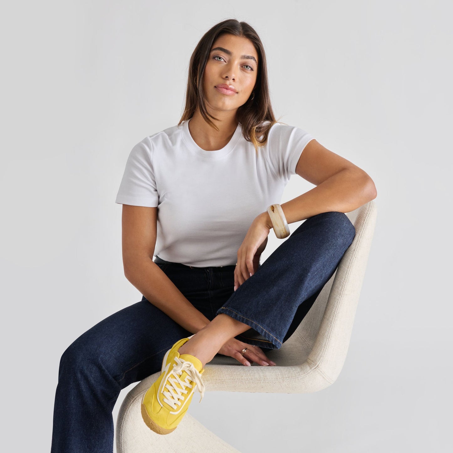 Sariya Yellow Nylon Sneakers - Dolce Vita