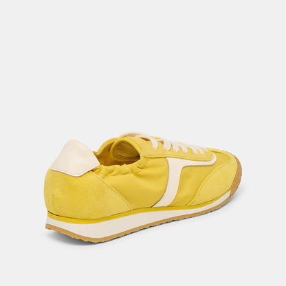 Sariya Yellow Nylon Sneakers - Dolce Vita