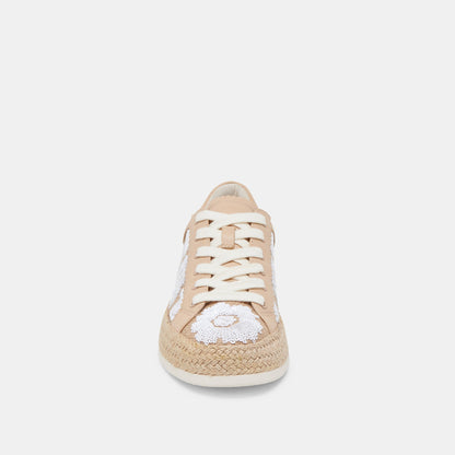 AZALIA SNEAKERS NATURAL MULTI FLORAL SEQUIN - Dolce Vita
