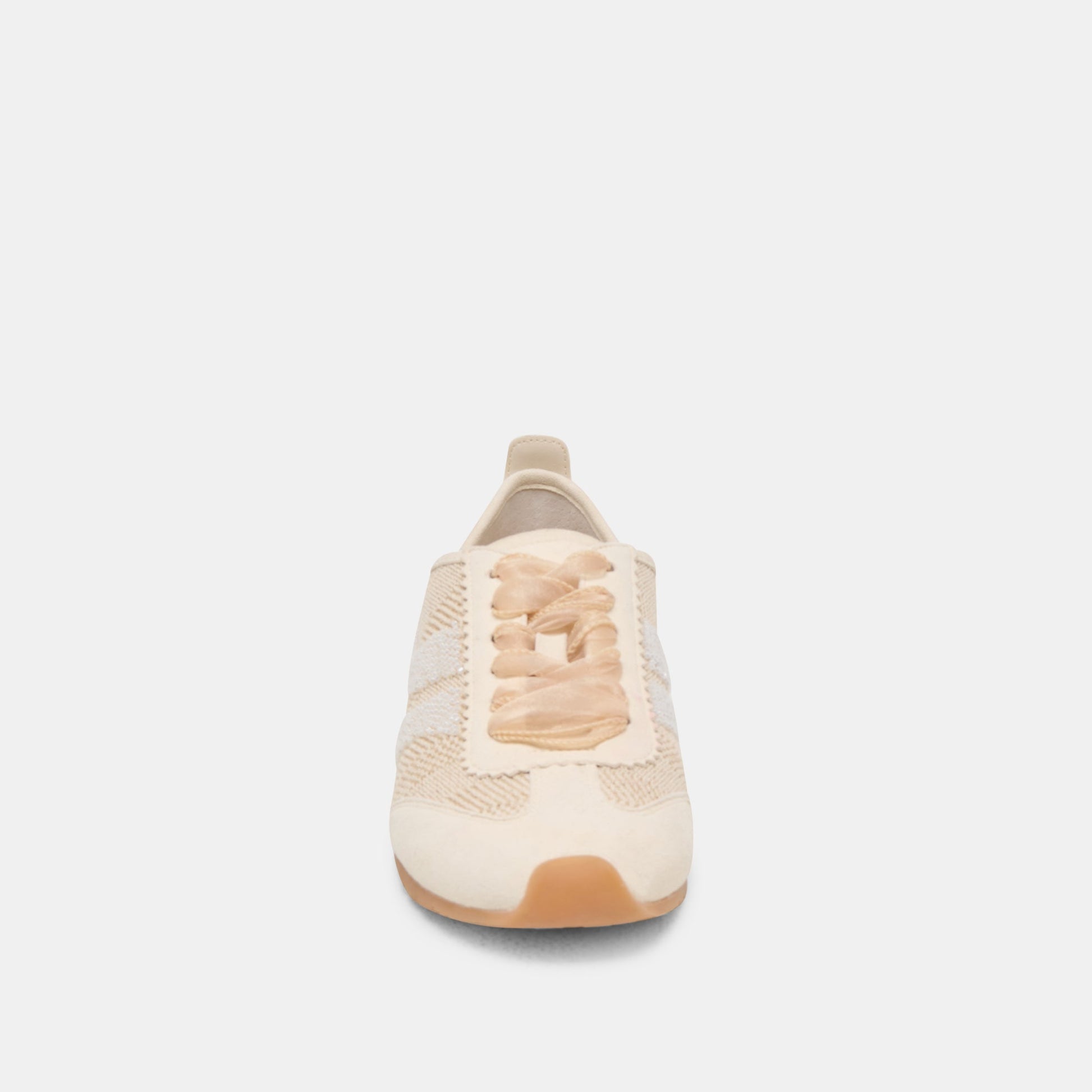 DREAM BEAD SNEAKERS NATURAL MULTI BURLAP - Dolce Vita
