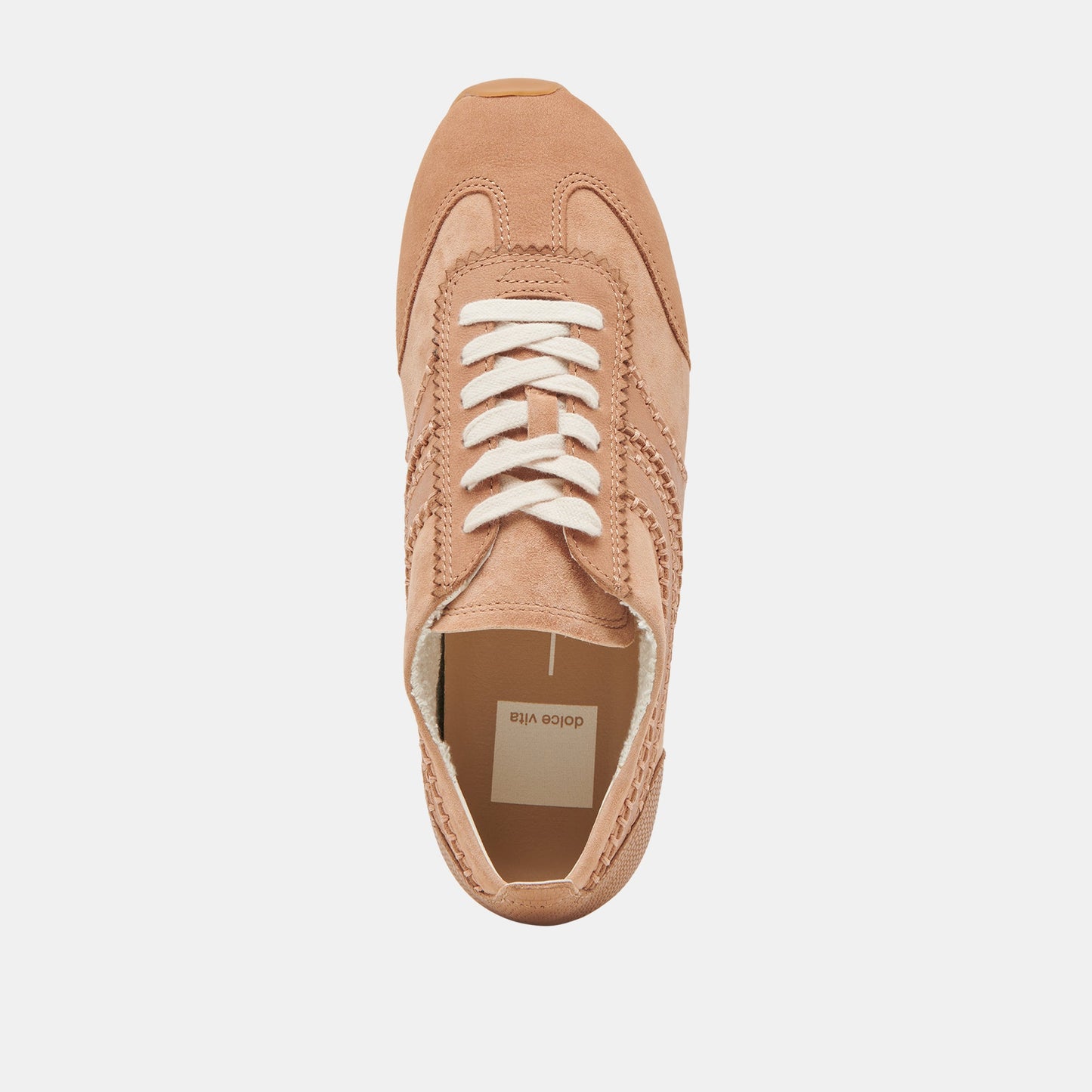 DELANY SNEAKERS TOFFEE NUBUCK - Dolce Vita
