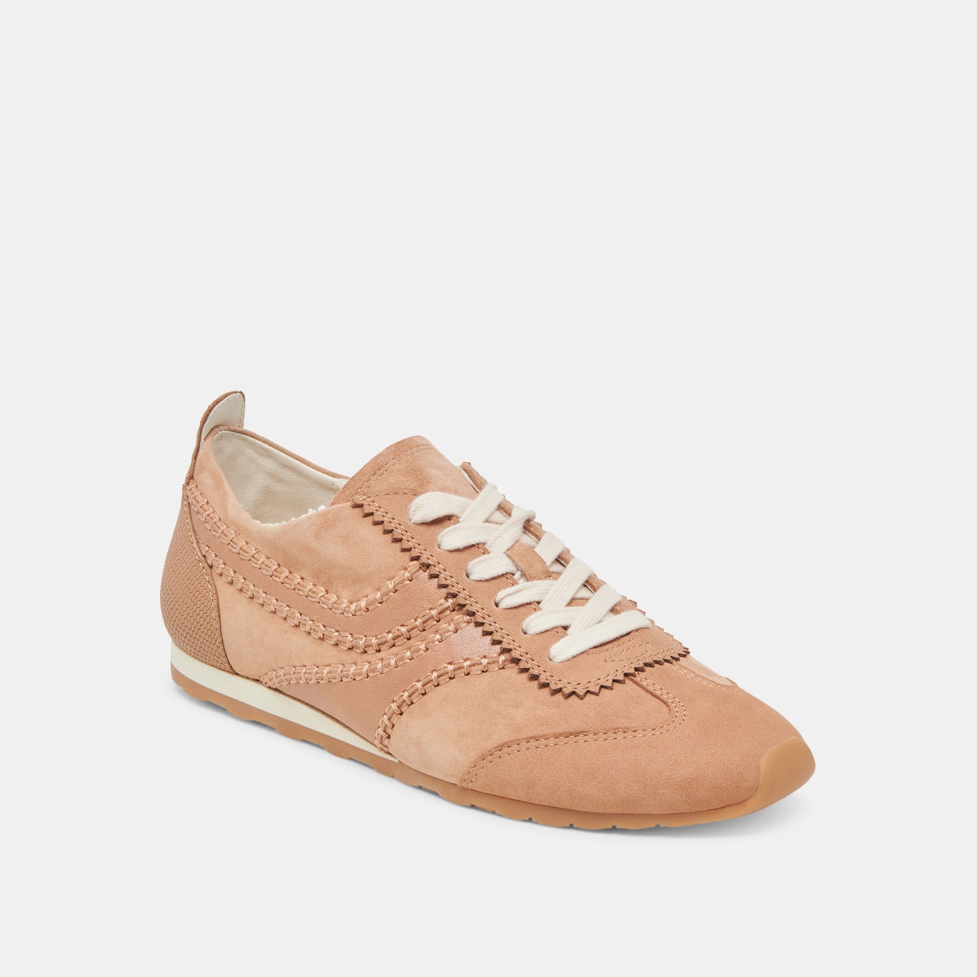 DELANY SNEAKERS TOFFEE NUBUCK - Dolce Vita