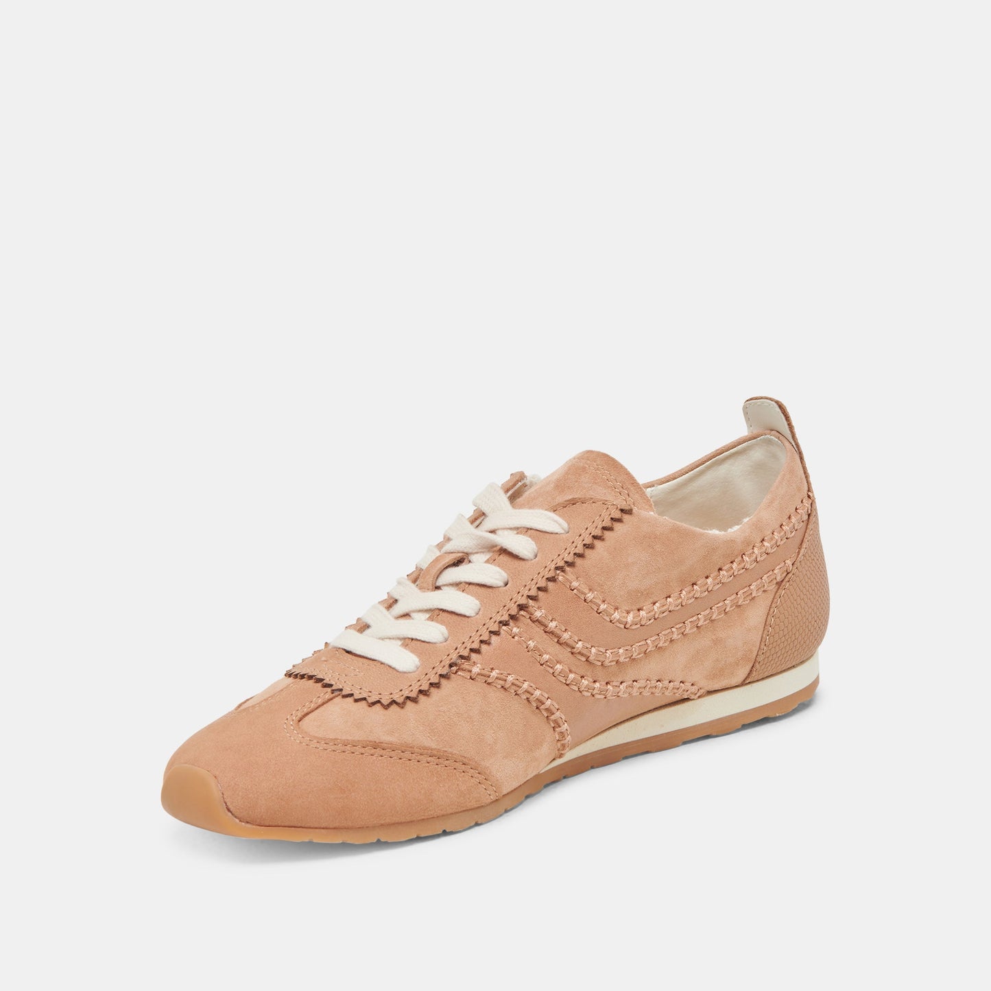 DELANY SNEAKERS TOFFEE NUBUCK - Dolce Vita