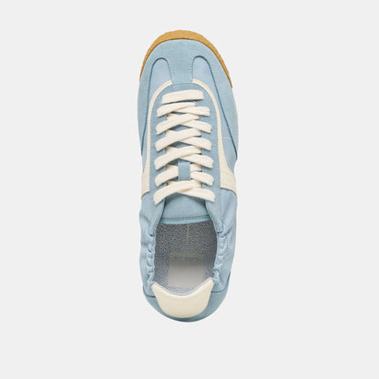 Sariya Lt Blue Nylon Sneakers - Dolce Vita