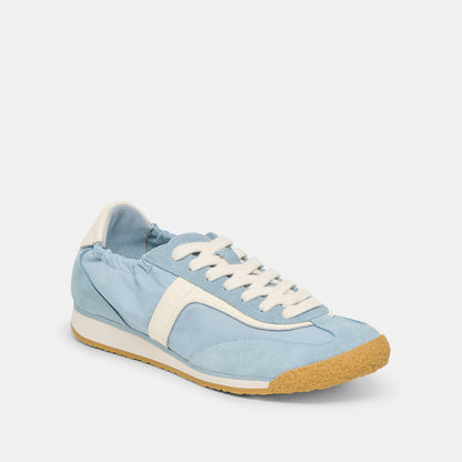 Sariya Lt Blue Nylon Sneakers - Dolce Vita