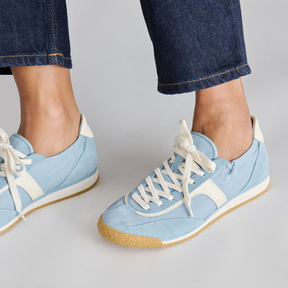 Sariya Lt Blue Nylon Sneakers - Dolce Vita