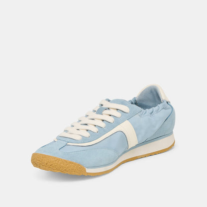 Sariya Lt Blue Nylon Sneakers - Dolce Vita