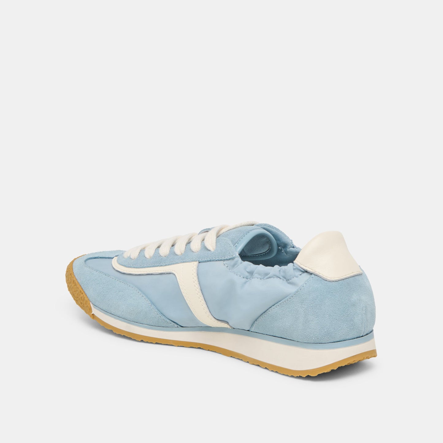 Sariya Lt Blue Nylon Sneakers - Dolce Vita