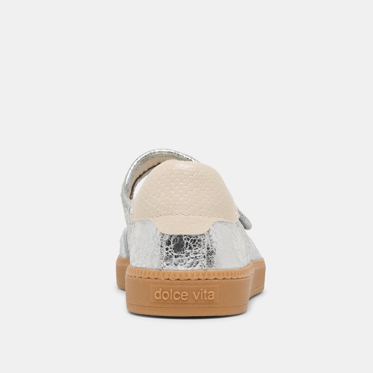 Nanet Silver Leather Sneakers - Dolce Vita