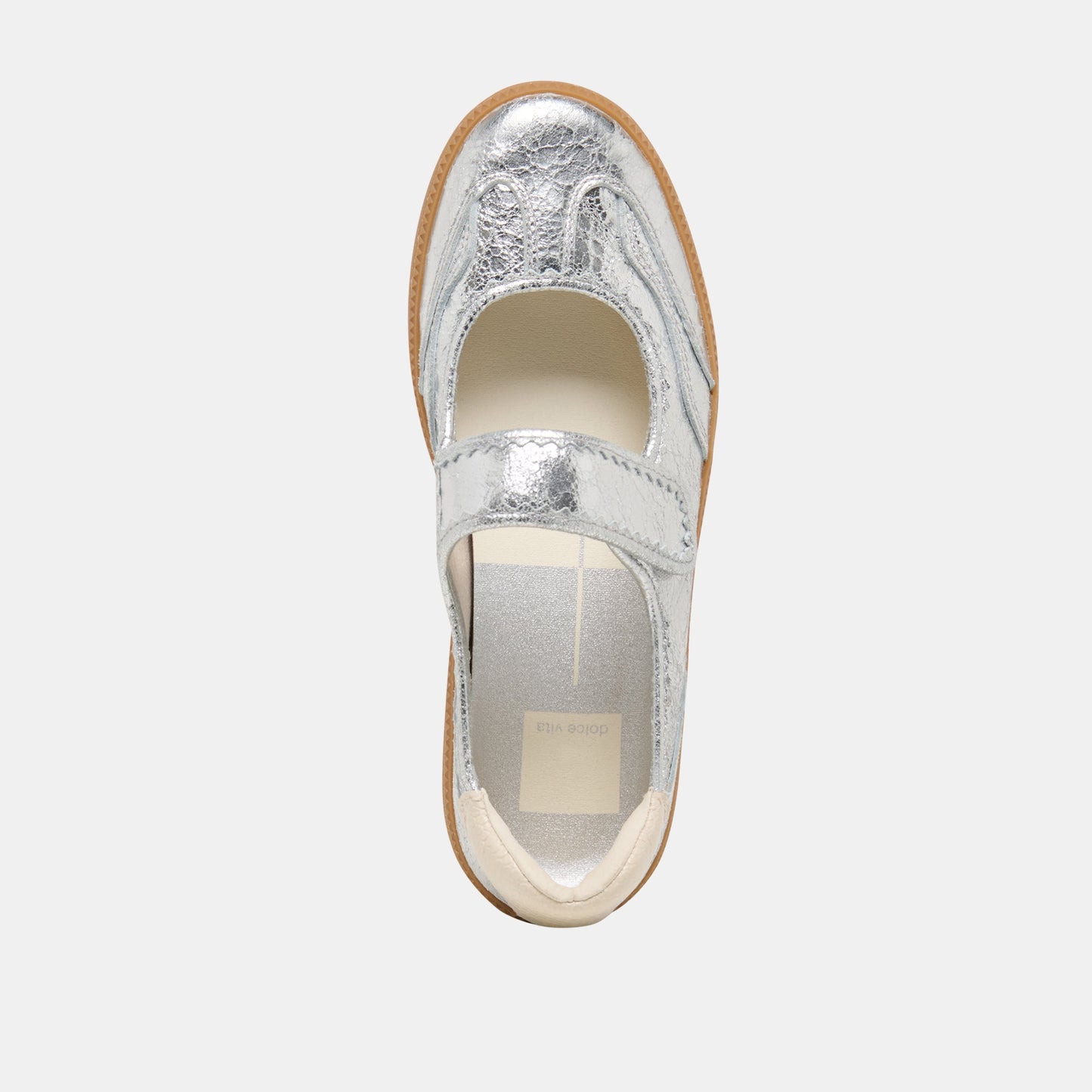 Nanet Silver Leather Sneakers - Dolce Vita
