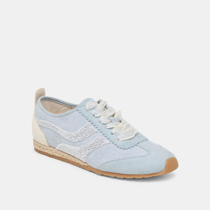 DREAM BEAD SNEAKERS BLUE MULTI BURLAP - Dolce Vita