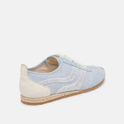 DREAM BEAD SNEAKERS BLUE MULTI BURLAP - Dolce Vita