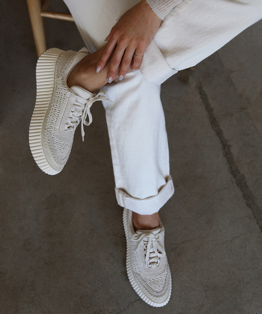 Dolen Sneakers in Sandstone Knit - Dolce Vita Women's Footwear - Dolce Vita