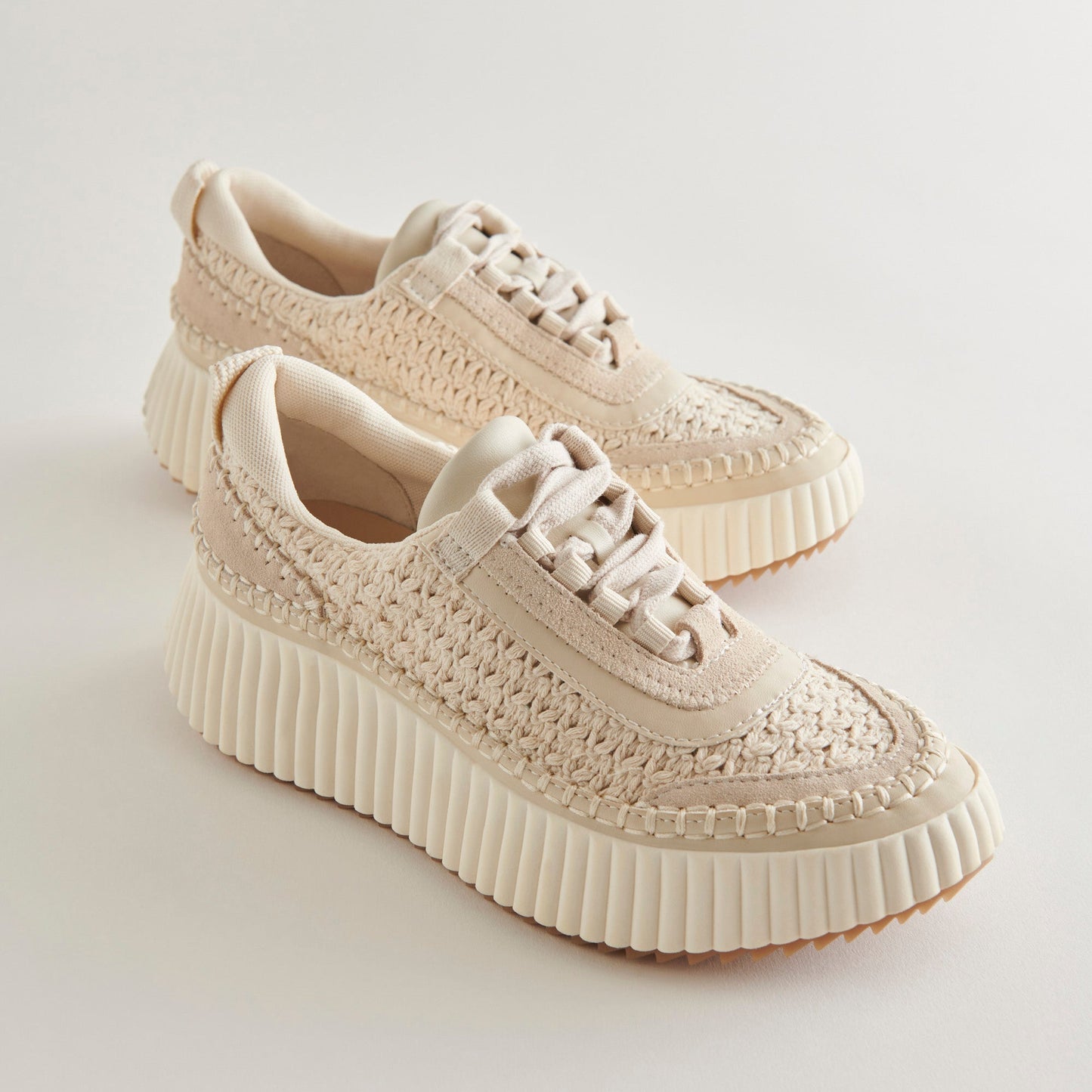 Dolen Sneakers in Sandstone Knit - Dolce Vita Women's Footwear - Dolce Vita