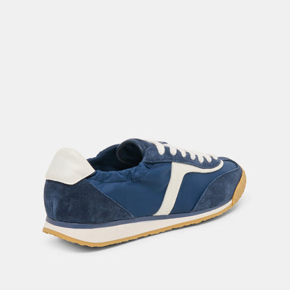 Sariya Navy Nylon Sneakers - Dolce Vita