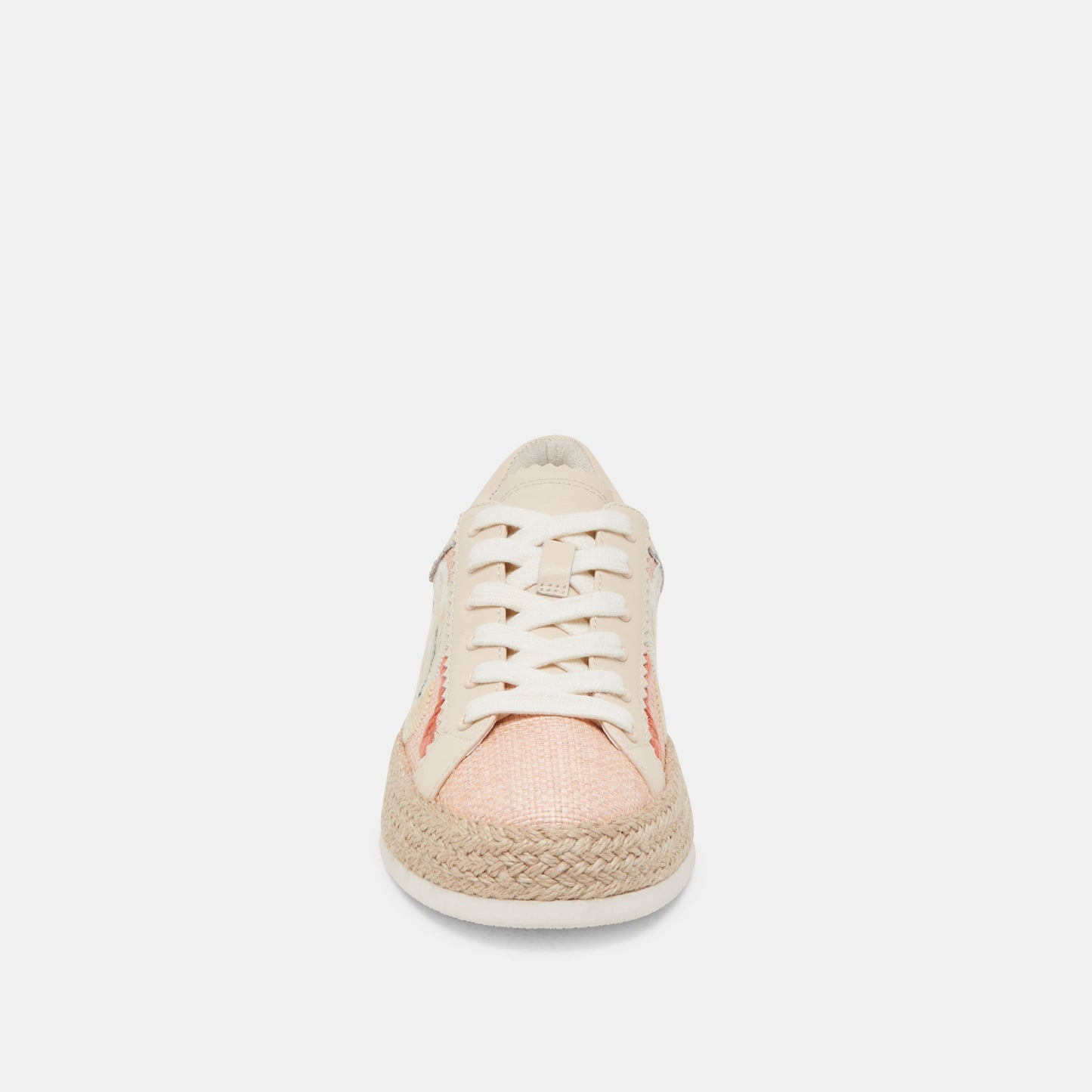 Azalia Pink Floral Raffia Sneakers - Dolce Vita