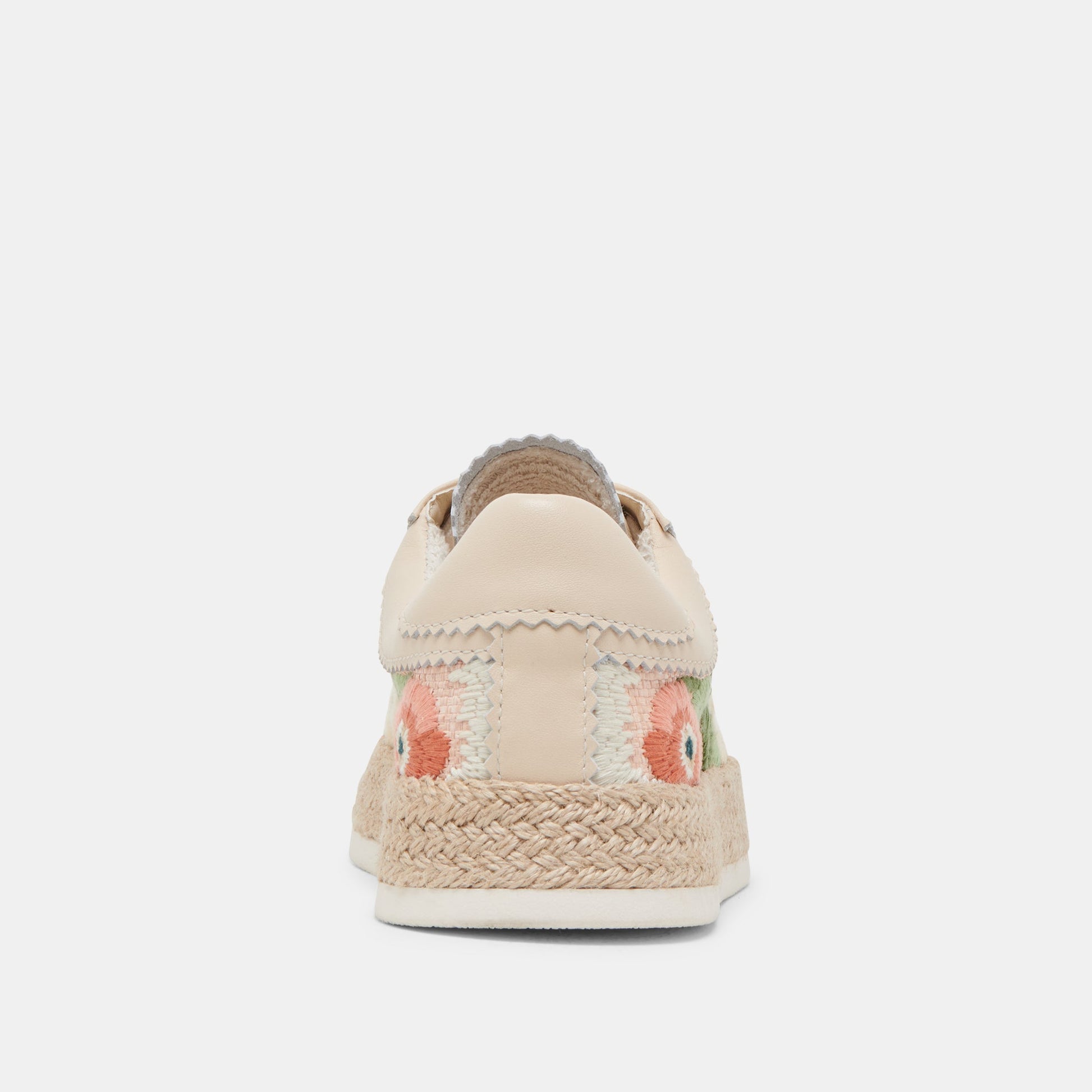 Azalia Pink Floral Raffia Sneakers - Dolce Vita