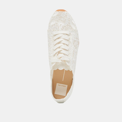 DAYANA SNEAKERS TRUE WHITE LACE - Dolce Vita