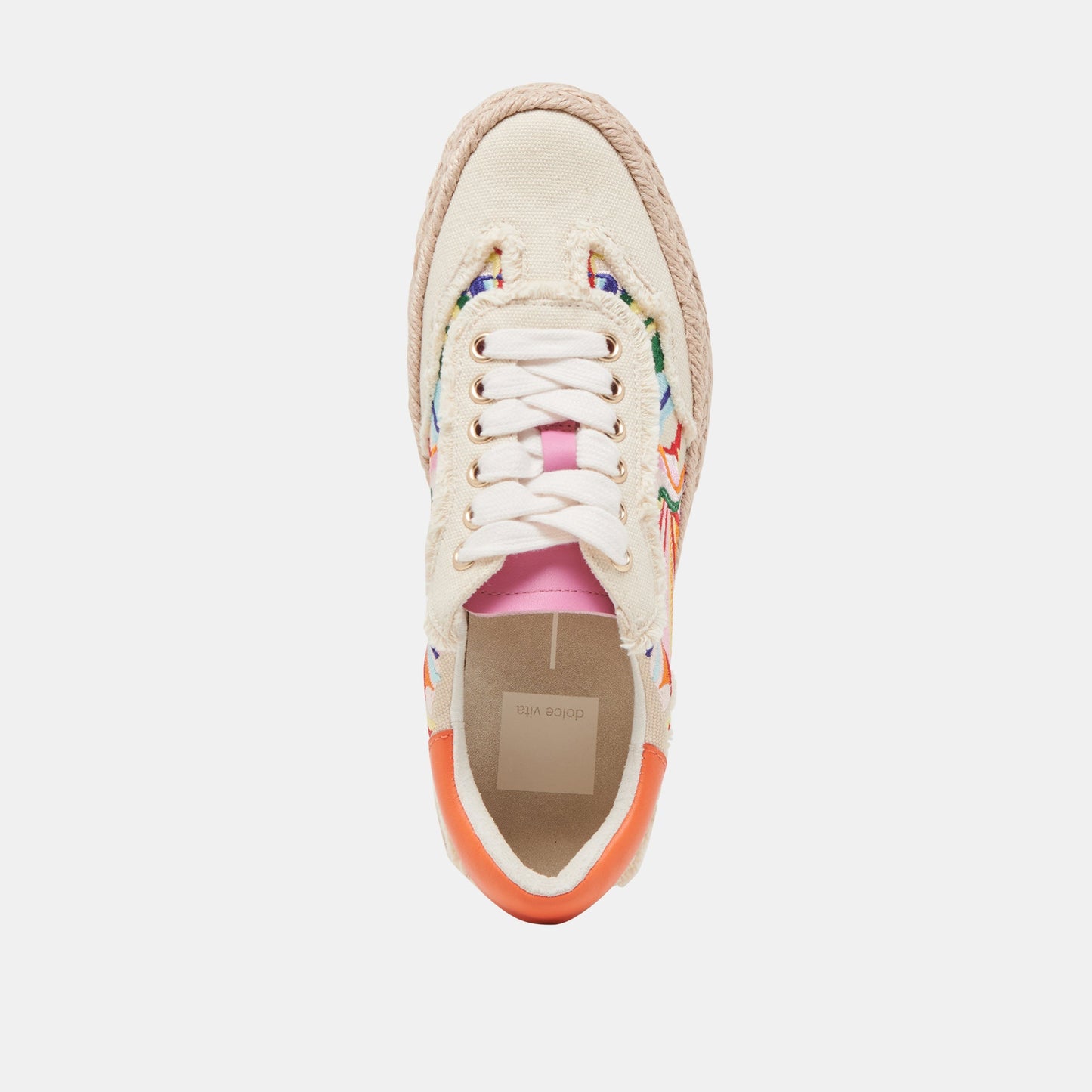 FREDY SNEAKERS FLORAL MULTI CANVAS - Dolce Vita