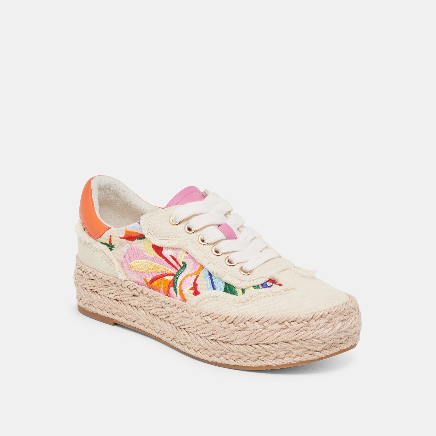FREDY SNEAKERS FLORAL MULTI CANVAS - Dolce Vita