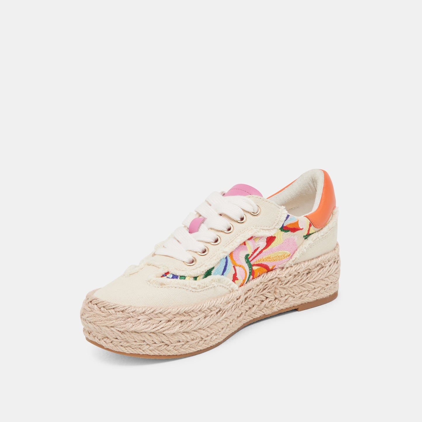 FREDY SNEAKERS FLORAL MULTI CANVAS - Dolce Vita