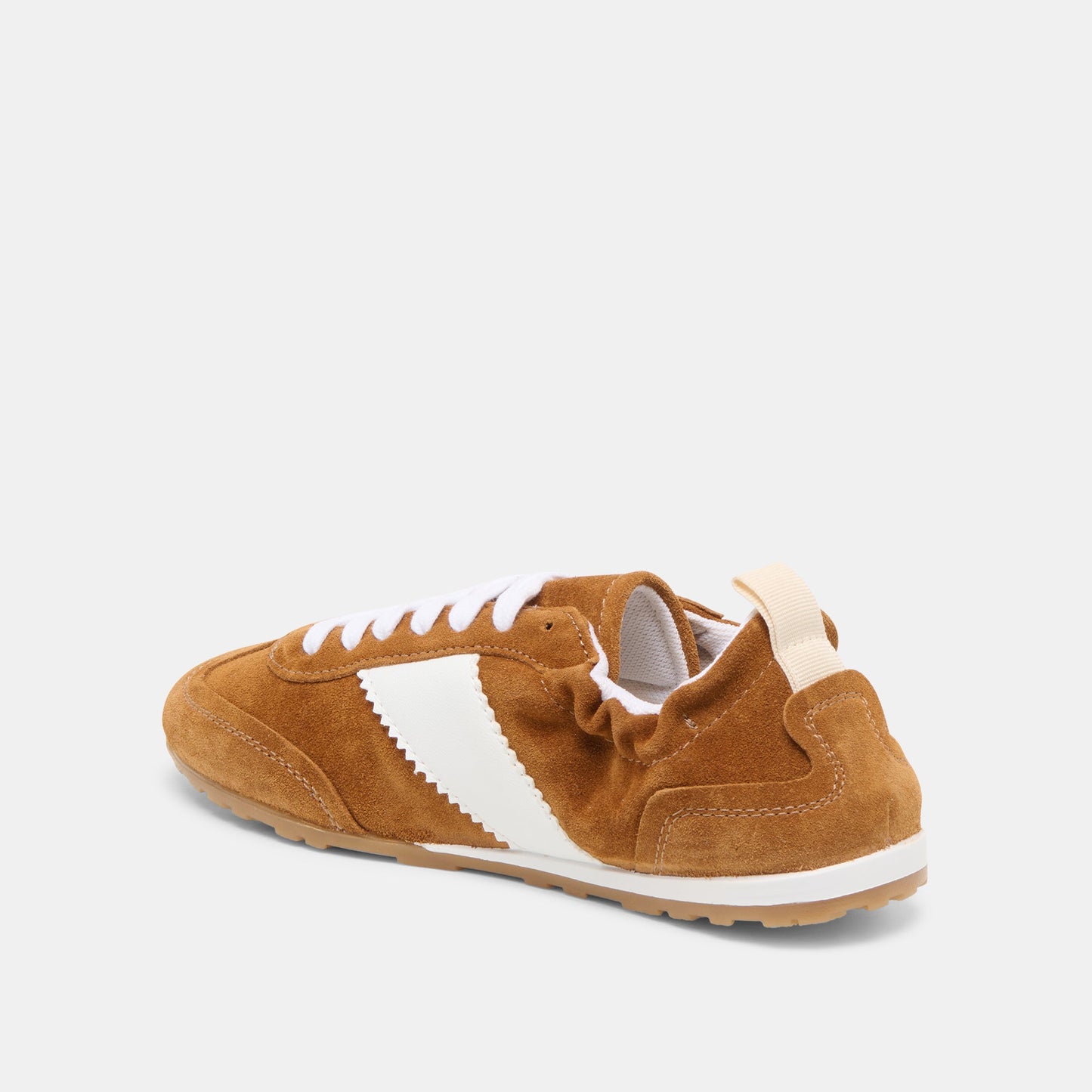 Shyla Cognac Suede Sneakers - Dolce Vita