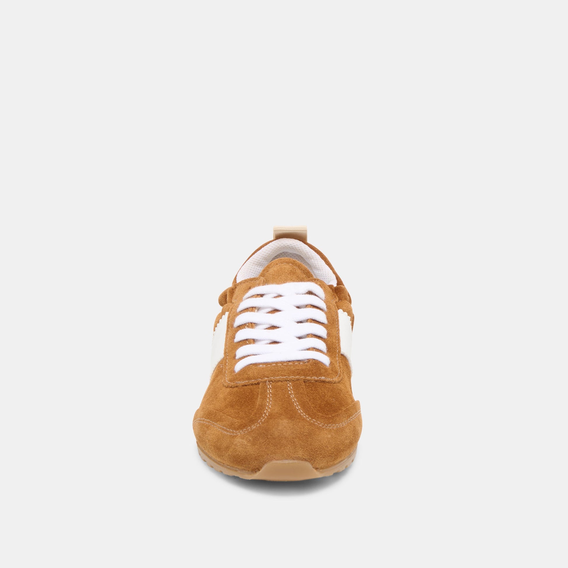 Shyla Cognac Suede Sneakers - Dolce Vita