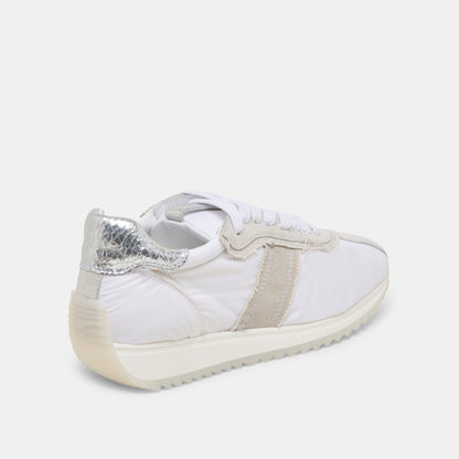 MARIO SNEAKERS WHITE MULTI LEATHER - Dolce Vita