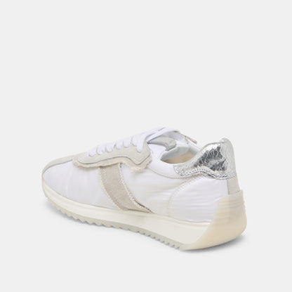 MARIO SNEAKERS WHITE MULTI LEATHER - Dolce Vita