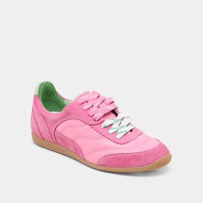 Laini Pink Multi Leather Sneakers - Dolce Vita