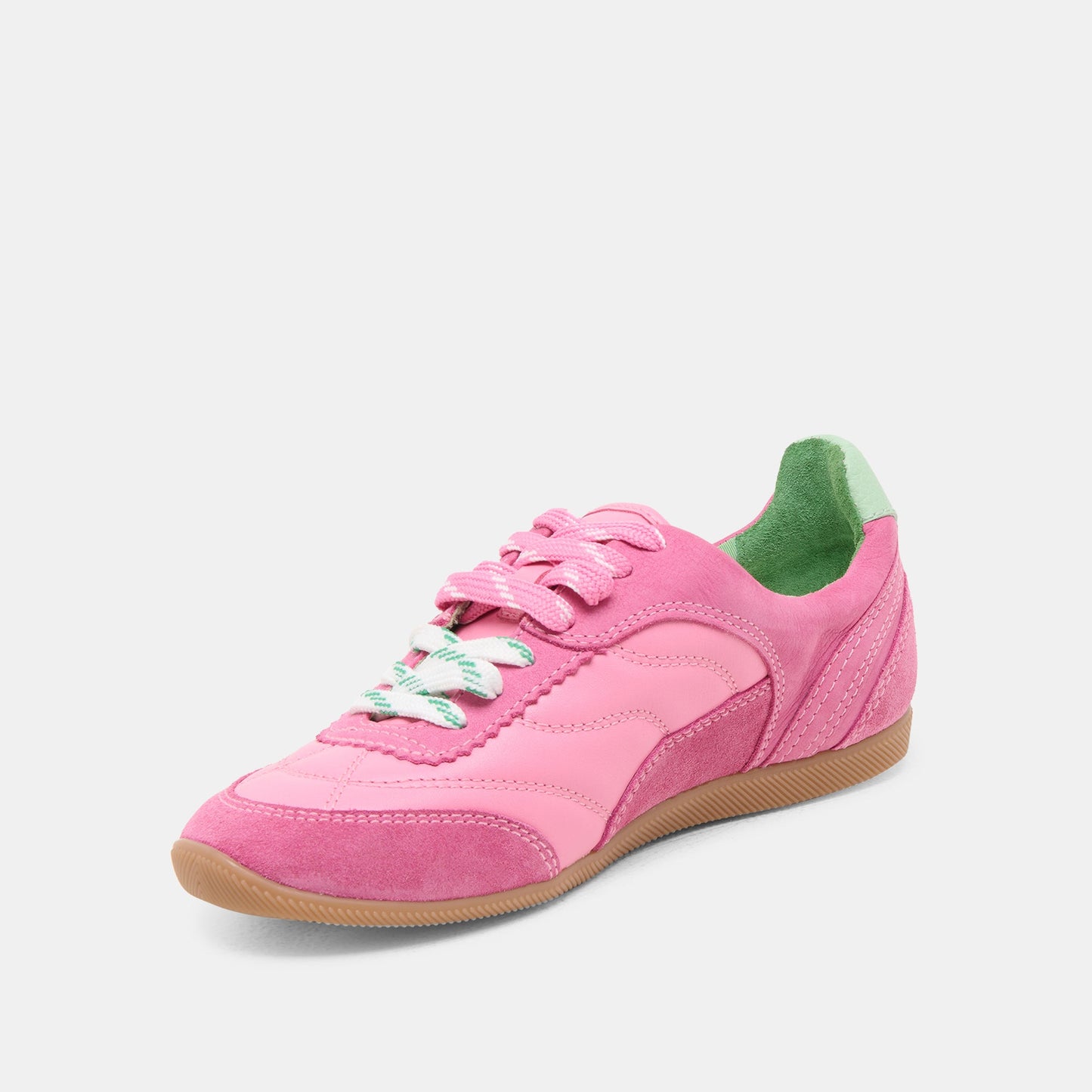 Laini Pink Multi Leather Sneakers - Dolce Vita