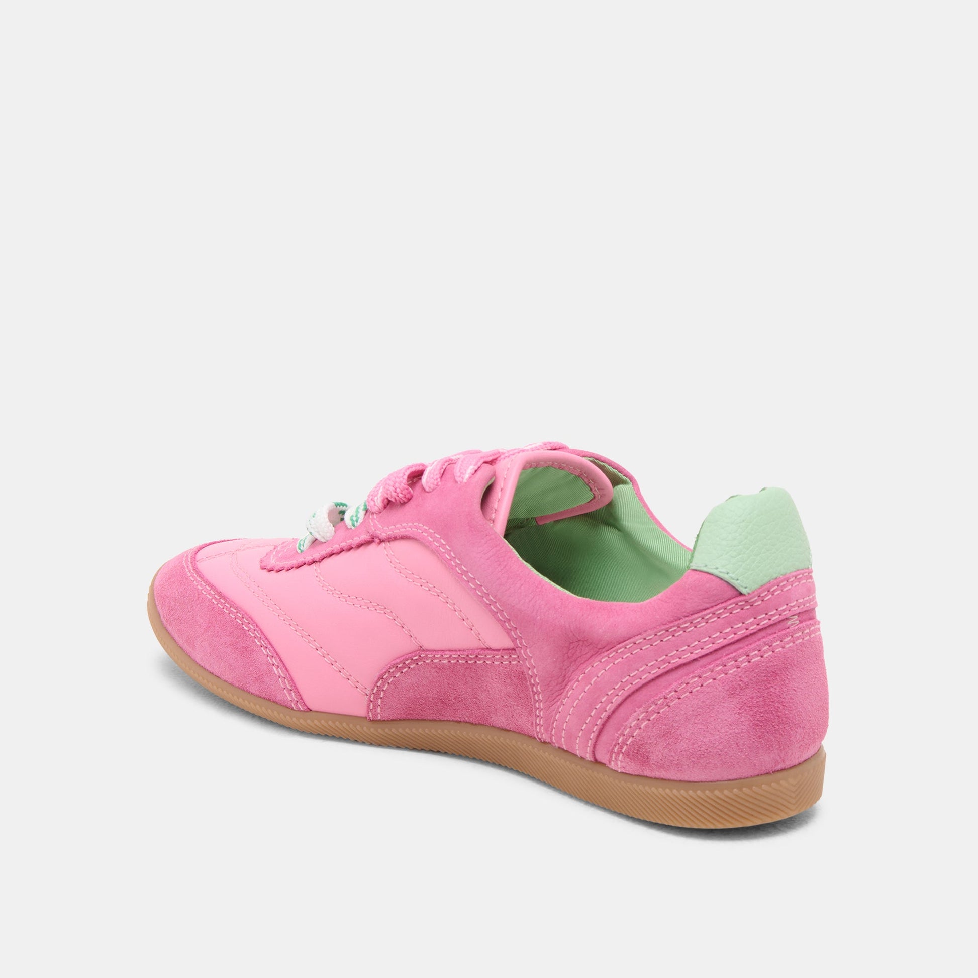 Laini Pink Multi Leather Sneakers - Dolce Vita
