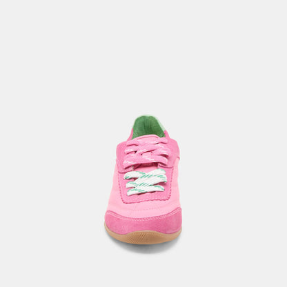 Laini Pink Multi Leather Sneakers - Dolce Vita